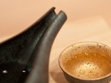 金の器で楽しむ